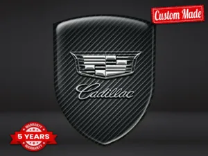 Cadillac Sticker 3D Gel Sport Cupola Logo Racing Edizione